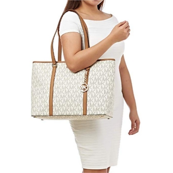 💕MICHAEL KORS💕 Large Weekender Travel Laptop Bag - Picture 6 of 8